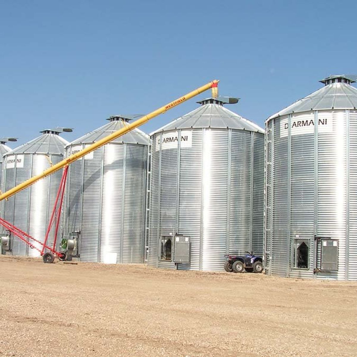 The grain bin for efficient farming Darmani North America