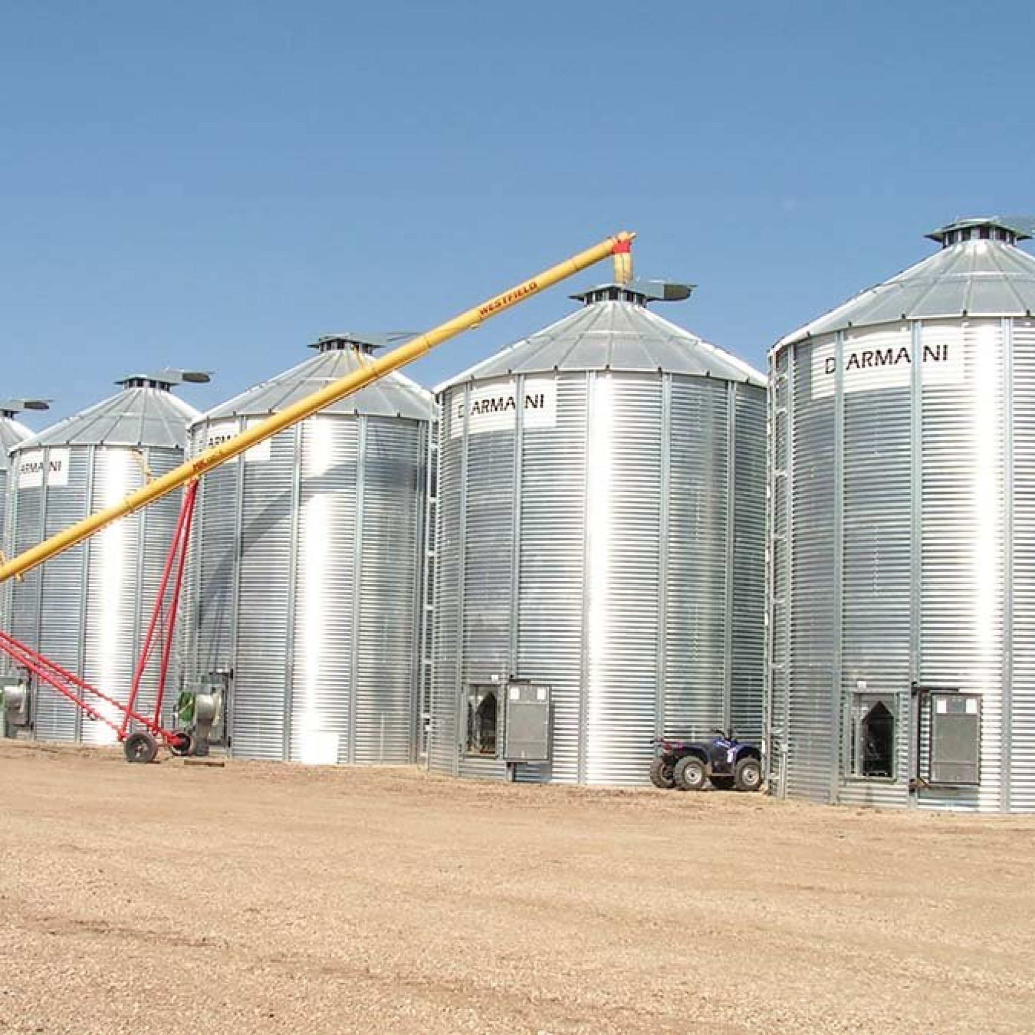 The grain bin for efficient farming Darmani North America